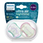 Пустышка Philips Avent Ultra air nighttime бабочка dreams 0-6 мес 2 шт — 3
