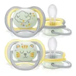 Пустышка Philips Avent Ultra Air Nighttime Звездный тигренок 18+ мес 2 шт — 2