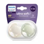 Пустышка Philips Avent Ultra soft 0-6 мес 2 шт — 2