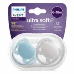 Пустышка Philips Avent Ultra soft 6-18 мес 2 шт