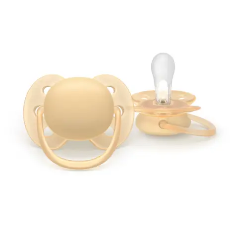 Фото Пустышка Philips Avent Ultra Soft 6-18 мес 2 шт SCF091/45