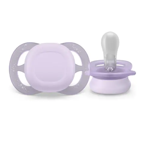 Фото Пустышка Philips Avent Ultrastart Однотонные 0-2 мес 2 шт