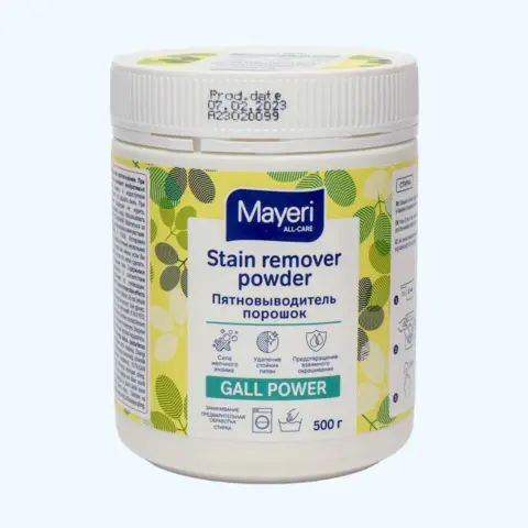 Фото Пятновыводитель Mayeri All-Care с энзимом 500 гр