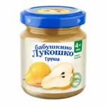Пюре Бабушкино лукошко груша 100 гр 4+ мес