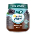 Пюре ФрутоНяня чернослив 100 гр 4+ месяцев — 2