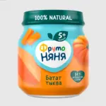 Пюре ФрутоНяня из батата и тыквы, 110 г, с 5+ мес — 4