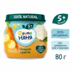 Пюре ФрутоНяня из цветной капусты, кукурузы и моркови "овощной салатик" 5+ мес — 2