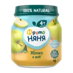 Пюре ФрутоНяня яблоко 100 гр 4+ мес.
