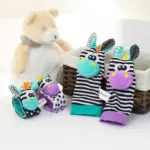 Развивающий комплект носки+браслеты Sozzy Zebra — 3
