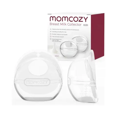 Фото Силиконовый молокосборник Momcozy BC009-NA70NB-A