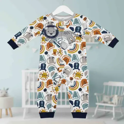 Фото Слип Carter's без ножек Лев Белый