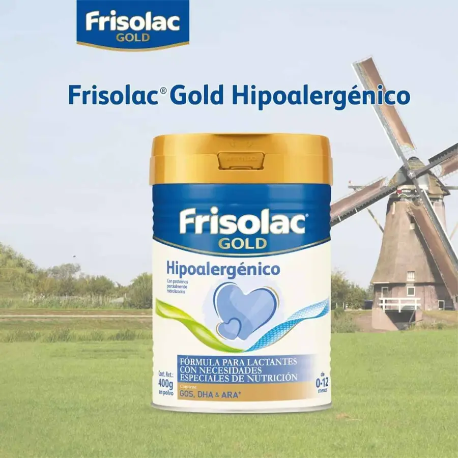 Смесь Frisolac GOLD Hipoalergenico гипоаллергенная 400 гр 0-12 мес — 2