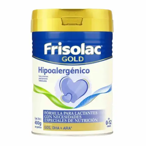 Фото Смесь Frisolac GOLD Hipoalergenico гипоаллергенная 400 гр 0-12 мес