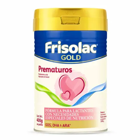 Фото Смесь Frisolac GOLD Prematuros для недоношенных детей 400 гр 0+ мес