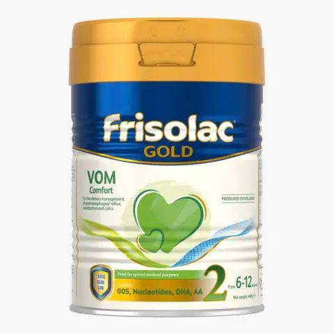 Фото Смесь Frisolac VOM 2 молочная с пребиотиками 400 гр. 6-12 мес.