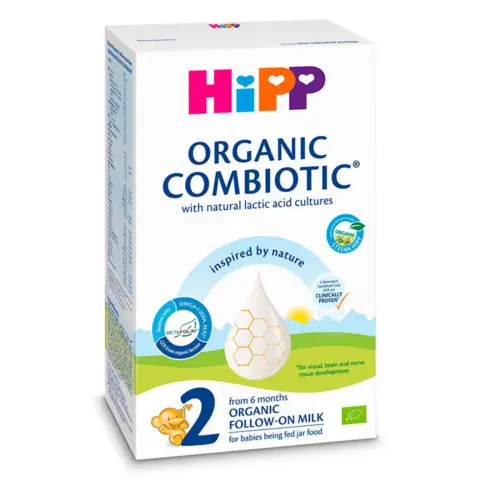 Фото Смесь Hipp 2 Combiotic Organik Follow-On Milk 300 гр. 6+ мес