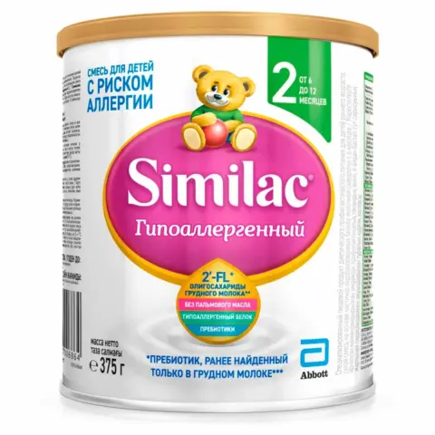 Фото Смесь Similac Гипоаллергенный 2 6-12 мес 375 гр