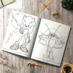 Соник и его друзья. Бомбическая раскраска — 3