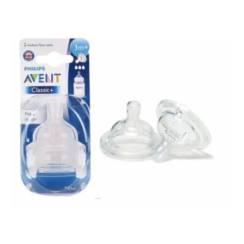 Фото Соска Philips Avent Classic+ 3+ мес 2 шт