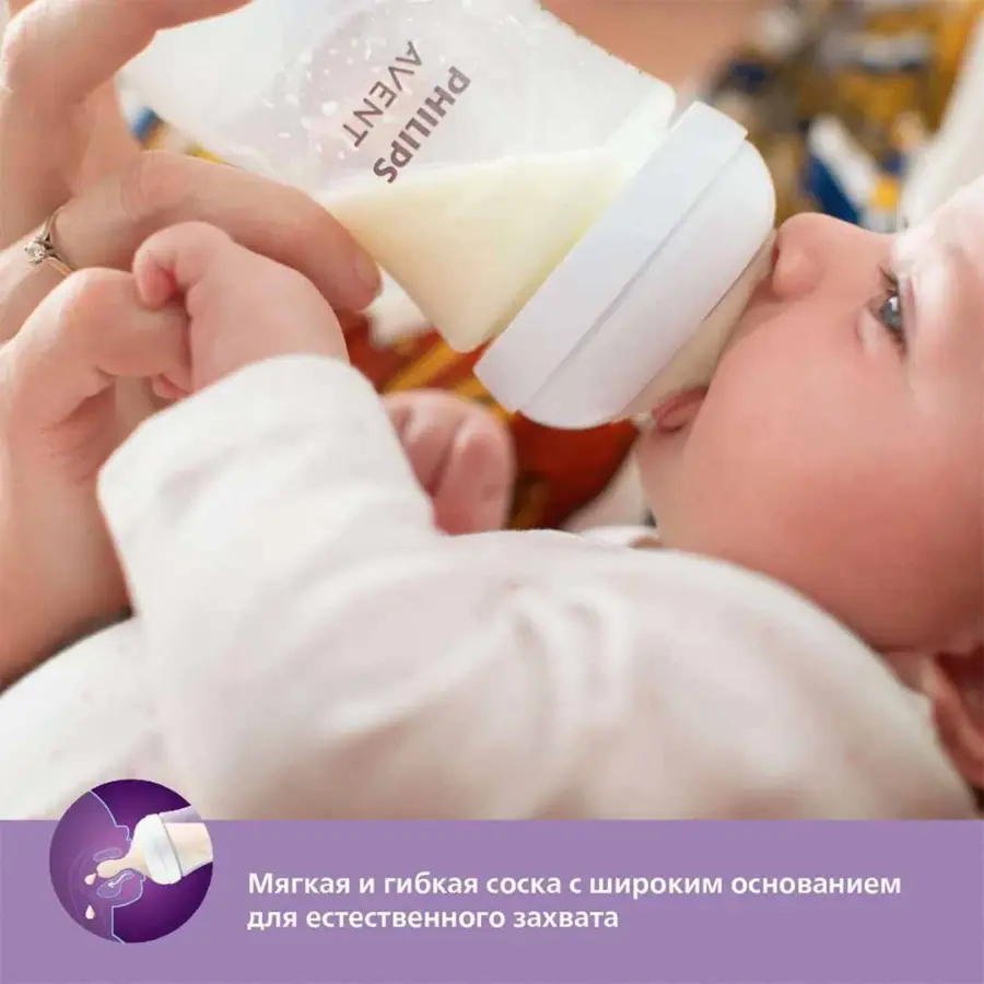 Соска Philips Avent Natural Response 2шт. 3+мес. SCY964/02 средний поток — 13