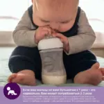 Соска Philips Avent Natural Response 2шт. 3+мес. SCY964/02 средний поток — 5