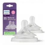 Соска Philips Avent Natural Response 2шт. 3+мес. SCY964/02 средний поток — 7