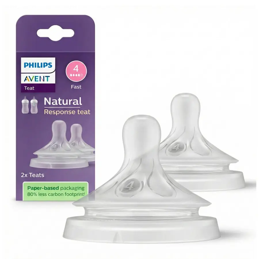 Соска Philips Avent Natural Response 2шт. 3+мес. SCY964/02 средний поток — 7