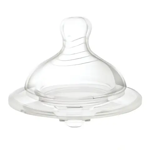 Фото Соска Pur Comfort Feeder Slim Neck силиконовая L 2 шт 6+ мес