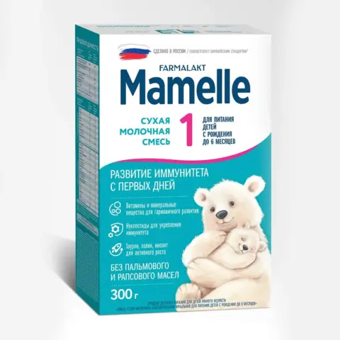 Фото Сухая молочная смесь Mamelle 1 300 гр 0-6мес