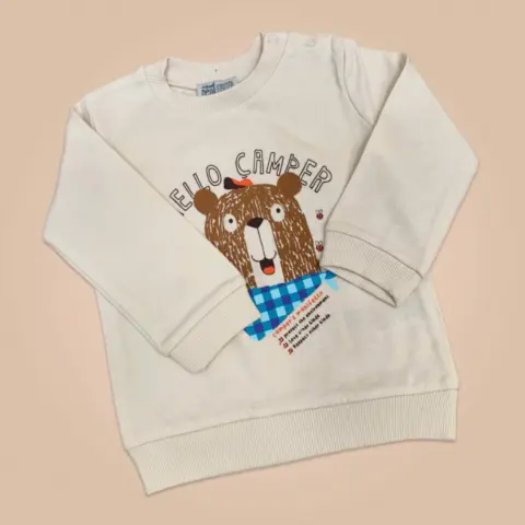 Фото Свитшот Hello Baby Медвежонок Camper