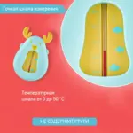 Термометр для воды ROXY-KIDS олень Ментоловый 0+ мес — 3