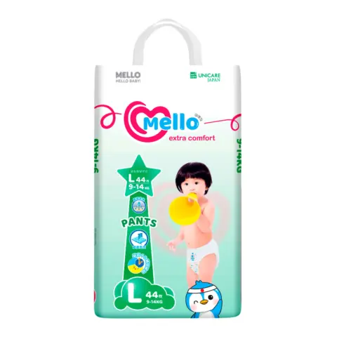 Фото Трусики-подгузники Mello L 9-14 кг 44 шт