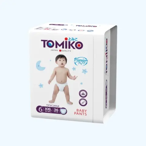 Фото Трусики-подгузники Tomiko Premium 6 XXL (15-20 кг) 36 шт