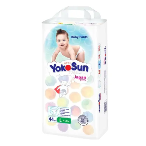 Фото Трусики-подгузники YokoSun Comfort L (9-14 кг) 44 шт