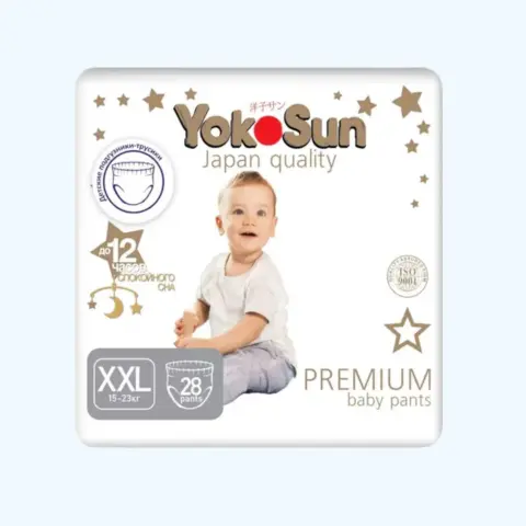 Фото Трусики-подгузники YokoSun Premium XXL (15-23 кг) 28 шт