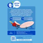 Вафли Gerber для мягкого прорезывания черника яблоко и свекла 7+ мес 48 гр
