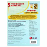 Забавные животные. Раскраска — 4
