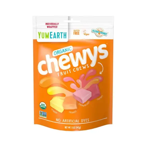Фото Жевательные конфеты Yum Earth Yum Organic со вкусом фруктов