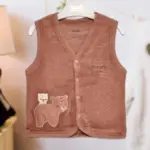 Жилетка Mother's son Мишка Коричневый — 2