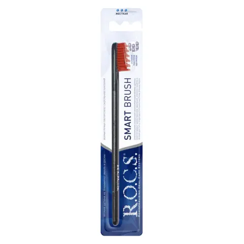 Фото Зубная щетка "R.O.C.S" Модельная Smart Brush жесткая