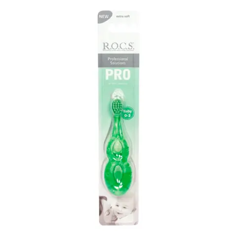 Фото Зубная щетка "R.O.C.S" PRO Baby 0-3 года