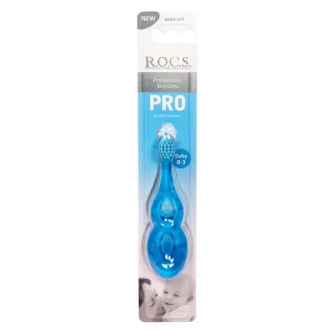 Фото Зубная щетка "R.O.C.S" PRO Baby 0-3 года