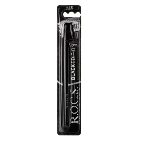 Фото Зубная щетка "R.O.C.S" PRO Black Edition