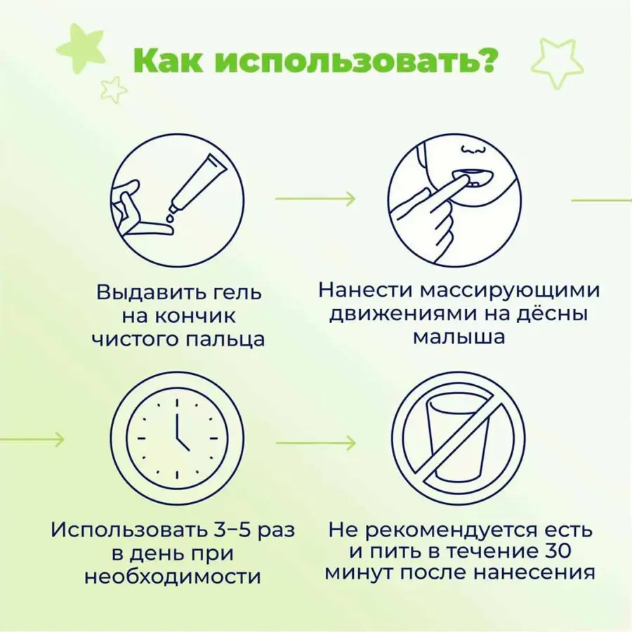 гель для дес dentina natu детск 20мл 4 месяц — 8