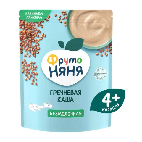 Фото Гречневая каша ФрутоНяня молочная 200 гр. 4+ мес.