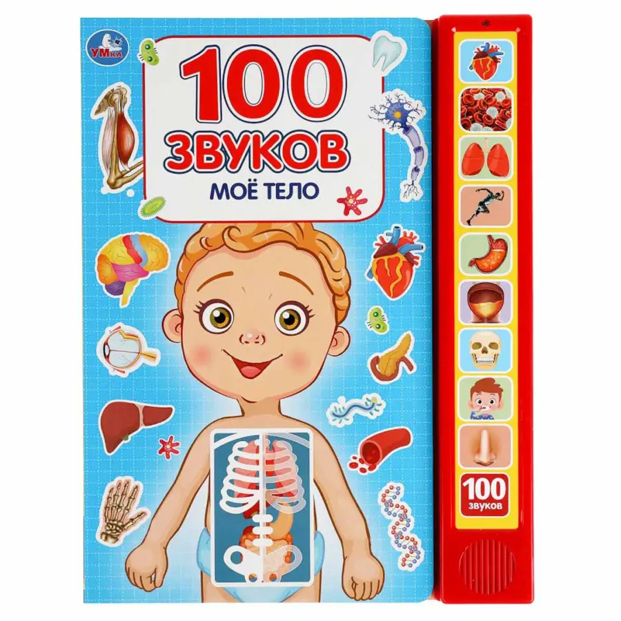 Книжка 100 звуков Моё тело — 6