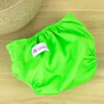 многоразов подгузни я родил на заклепк зелен с сеточк — 2