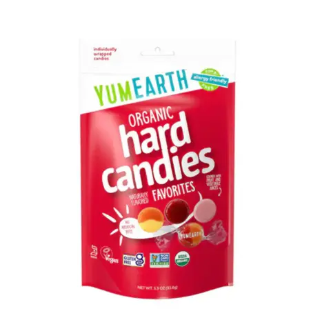 Фото Органические конфеты YumEarth Hard candies со вкусом фруктов и ягод 93.6 г