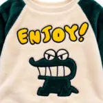 Плюшевый комплект 2ка кофта + штаны Крокодил Enjoy! Зеленый — 2