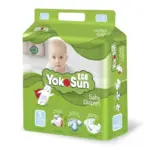 подгузни yokos eco s 3 6 кг 70 шт